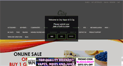 Desktop Screenshot of cityvaporandecig.com